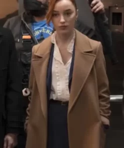 Fair Play 2023 Phoebe Dynevor Trench Coat