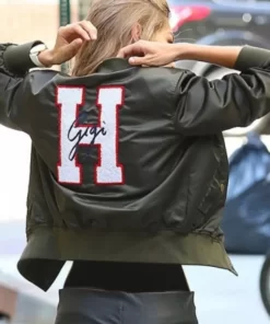 Gigi Hadid Short Bomber Jacket 2023