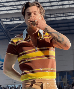 Harry Styles Love On Tour 2023 Brown T-shirt.