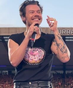 Harry Styles Love On Tour 2023 In Edinburgh Black Top.
