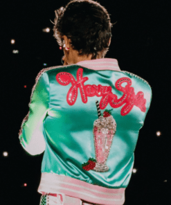 Harry Styles Love On Tour In Coventry 2023 Green Jacket.