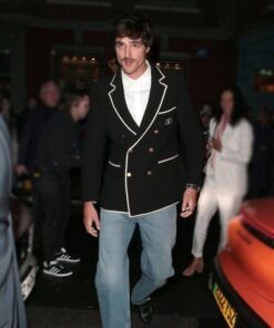 Jacob Elordi Carrera Double Breasted Blazer 2023
