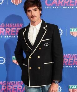 Jacob Elordi Carrera Double Breasted Blazer