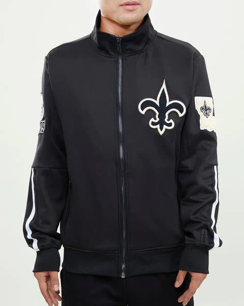 New Orleans Saints Classic Dk Track Jacket