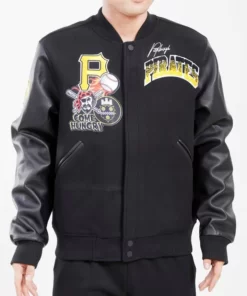 Pittsburgh Pirates Home Town Wool Varsity Jacket