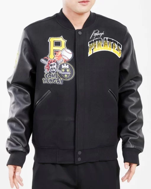 Pittsburgh Pirates Home Town Wool Varsity Jacket