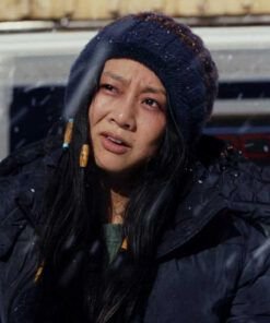 Poker Face 2023 Stephanie Hsu Puffer Jacket