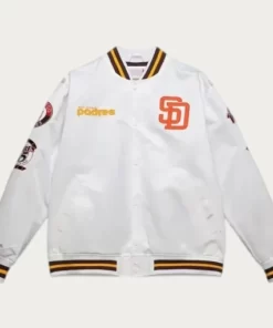 San Diego Padres City Collection Varsity Jacket
