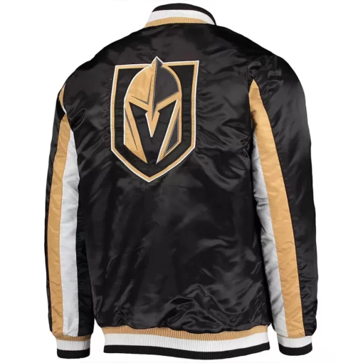 The Ace Vegas Golden Knights Black And Gold Jacket.