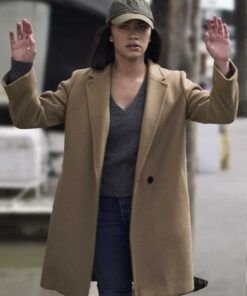 The Night Agent 2023 Luciane Buchanan Brown Coat