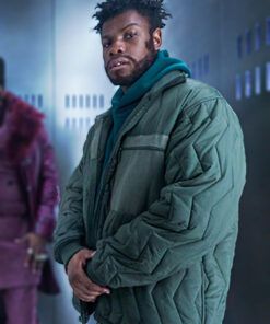 They Cloned Tyrone John Boyega Green Jacket