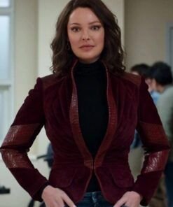 Tully Hart Firefly Lane Season 2 Maroon Blazer