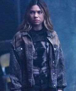 Wolf Pack 2023 Bella Shepard Leopard Print Jacket