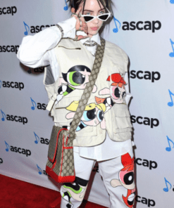 billie eilish powerpuff girls printed suit