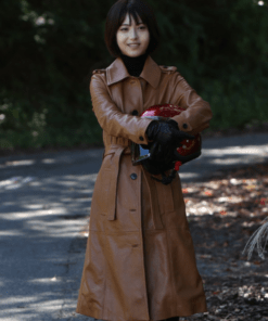 ruriko midorikawa shin kamen rider minami hamabe brown leather coat