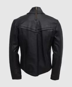 Classic Black Motorcycle Jacket