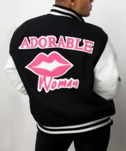 Adorable-Woman-Varsity-Jacket