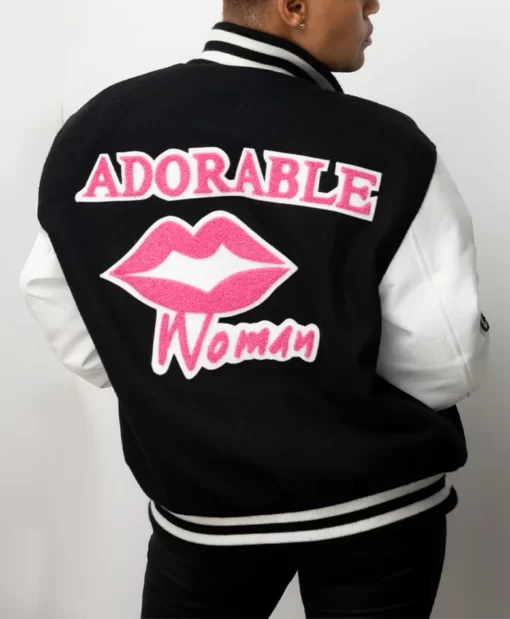 Adorable-Woman-Varsity-Jacket
