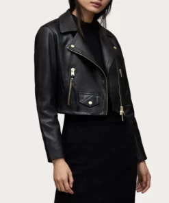 All-American-Season-5-Samantha-Logan-Cropped-Leather-Jacket