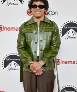 Anthony Ramos Transformers Rise of the Event Leather Jacket 2023