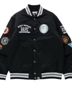Bape Archive Patch Varsity Jacket