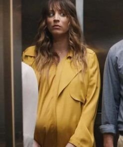 Based on a True Story Ava Bartlett Yellow Coat 2023
