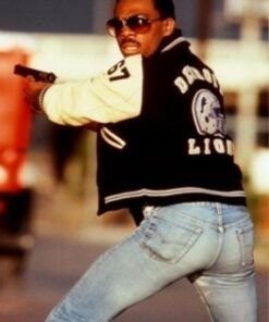 Beverly Hills Cop Eddie Murphy Black Varsity Jacket 2023