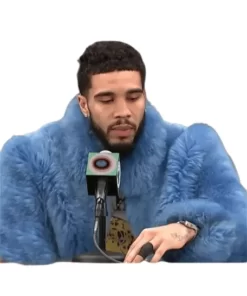 Boston Celtics Jayson Tatum Fur Jacket