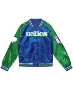 Dallas Mavericks City Edition Lightweight Satin Jacket