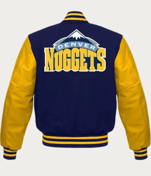 Denver Nuggets Nba Varsity Jacket | Universal Jacket