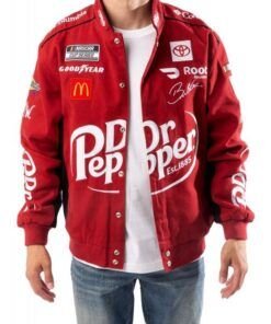 Dr. Pepper Red Cotton Racing Jacket