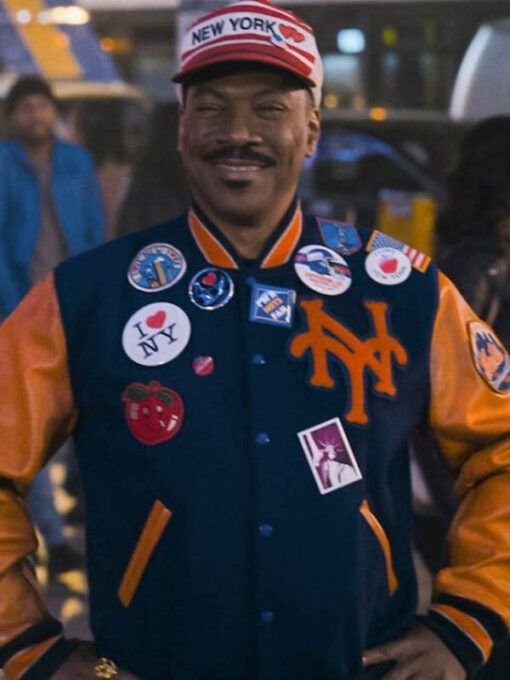 Eddie Murphy Coming 2 America Letterman Jacket