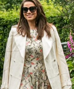 Hayley Atwell Long Coat 2023