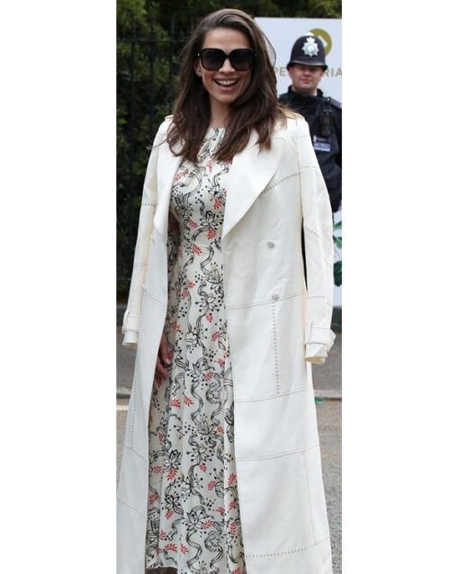 Hayley Atwell Mission Impossible 7 Cream Long Coat 2023