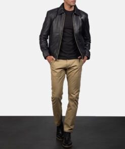 Inferno Black Leather Jacket