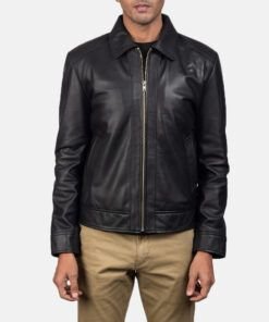 Inferno Black Leather Jacket
