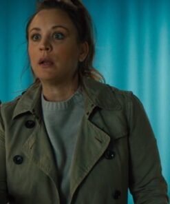 Kaley Cuoco Based On A True Story Peacoat 2023