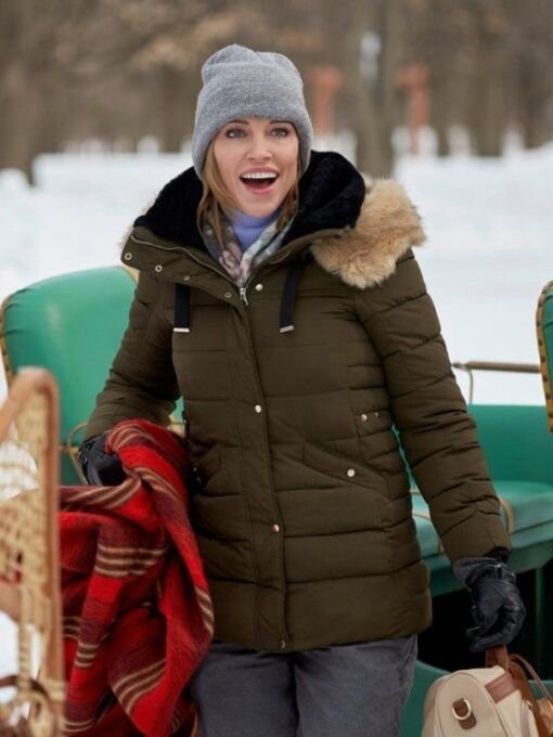 Katie Cassidy A Royal Christmas Crush Jacket