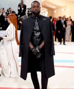 Met Gala 2023 Dwyane Wade Black Coat