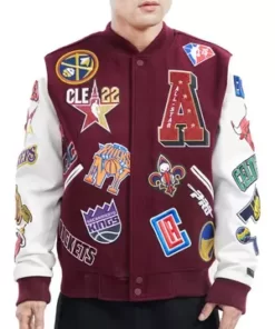 NBA All Star Cleveland Varsity Jacket
