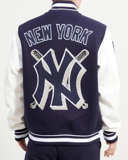 New York Yankees Mash Up Varsity Jacket.