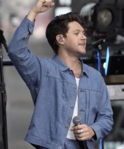 Niall Horan Blue Button Down Jacket 2023
