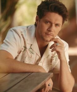 Niall Horan white Floral shirt 2023