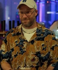 Platonic 2023 Seth Rogen Printed Oversized Shirt