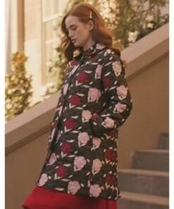 Riverdale S07 Cheryl Blossom Floral Coat