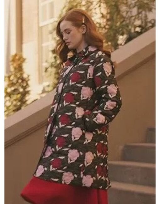 Riverdale S07 Cheryl Blossom Floral Coat