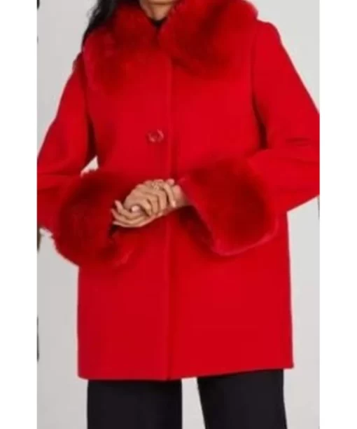 Riverdale S07 Cheryl Blossom Red Fur Coat 2023