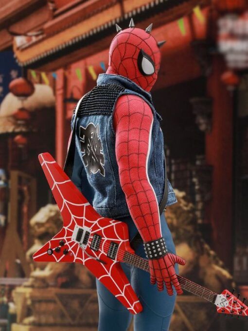 Spider Man Across the Spider-Verse 2023 Spider Punk Denim Vest