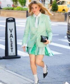 Sydney Sweeney Mint Blazer