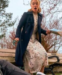 The Wedding Contract 2023 Becca Tobin Blue Coat